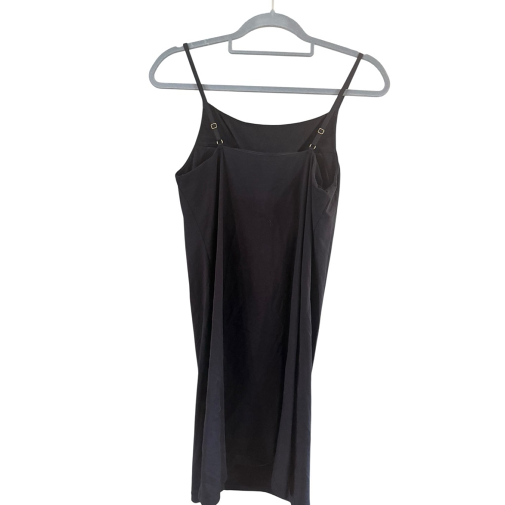 Women's Uniqlo Black AIRism Mame Kurogouchi Mini Slip Dress M - Picture 9 of 9